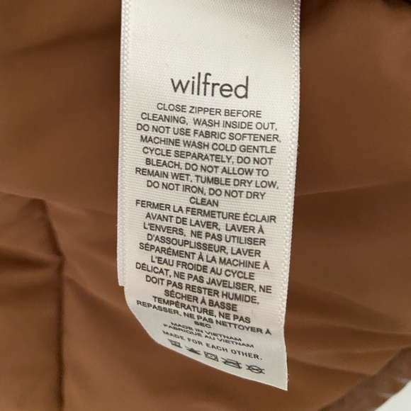 SOLD ON FB MARKETPLACE Aritzia Wilfred The Cloud Puff Vegan Leather Puffer Coat - Picture 12 of 13
